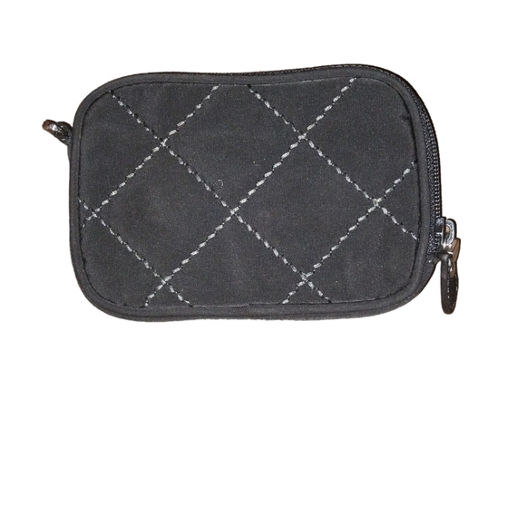 Vera Bradley Quilted wallet/pouch/wristlet Color - Black - Picture 2 of 7